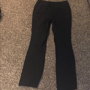Torrid black pants- extra tall boots cut pants.